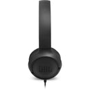  JBL On-Ear Headphones with Microphone JBLT500BLKAM IMAGE 4