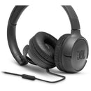  JBL On-Ear Headphones with Microphone JBLT500BLKAM IMAGE 5
