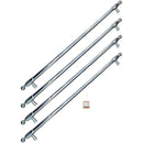  Bertazzoni Handle Kit for 36 French Door Refrigerator HK36HERFDX IMAGE 1