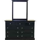  Mako Wood Furniture Claudette 9-Drawer Dresser 1400-40-9 IMAGE 2