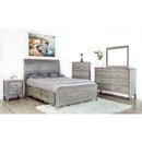  Mako Wood Furniture Sage Full Bed with Storage 5300-ST-D/F IMAGE 4