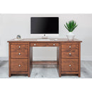  Mako Wood Furniture 6700-DB-DSK-62-2FD Desk IMAGE 1