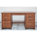  Mako Wood Furniture 6700-DB-DSK-62-3FD Desk IMAGE 1