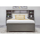  Mako Wood Furniture Jetty King Upholstered Bed 7400-UP-K/7400-Tower-L/7400-Tower-R IMAGE 1