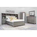  Mako Wood Furniture Jetty Full Upholstered Bed with Storage 7400-ST-UP-D/F|7400-Tower-L|7400-Tower-R IMAGE 2