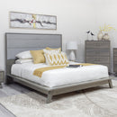  Mako Wood Furniture Metro Full Upholstered Bed 7700-UP-HR-D/F IMAGE 1