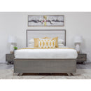  Mako Wood Furniture Metro Queen Upholstered Bed with Storage 7700-ST-UP-HR-Q IMAGE 3