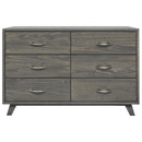  Mako Wood Furniture Metro 6-Drawer Dresser 7700-40-6 IMAGE 1