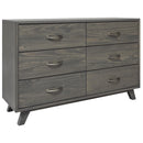  Mako Wood Furniture Metro 6-Drawer Dresser 7700-40-6 IMAGE 2