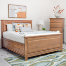  Mako Wood Furniture Meci King Bed with Storage 7800-ST-K IMAGE 1