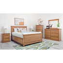  Mako Wood Furniture Meci King Bed with Storage 7800-ST-K IMAGE 2