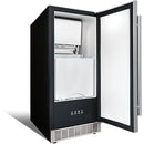 Silhouette 15-inch Built-In Ice Machine DIM32D2BSSPR IMAGE 2