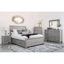  Mako Wood Furniture Robina Queen Bed with Storage Robina 4300-ST-Q Queen Storage Bed - Sand IMAGE 2