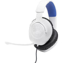 JBL Over-the-Ear Gaming Headphones with Microphone JBLQ100PWHTBLUAM IMAGE 1