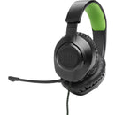  JBL Over-the-Ear Gaming Headphones with Microphone JBLQ100XBLKGRNAM IMAGE 1