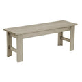  C.R. Plastic Products B12-07 Basic Bench - Beige IMAGE 1