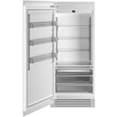  Bertazzoni 36-inch, 21.5 cu.ft. Built-in All Refrigerator with LED Lighting REF36RCPRL/23 IMAGE 1