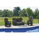  Signature Design by Ashley Hyland wave P108-835 Glider Loveseat IMAGE 8