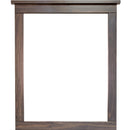  Mako Wood Furniture Polo Dresser Mirror Polo 800-50 Dresser Mirror- Grey IMAGE 1
