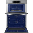  Samsung Bespoke 30-inch, 7.0 cu. ft. Built-in Combination Wall Oven NQ70CG700DSRAA IMAGE 4