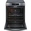  Frigidaire Gallery 30-inch Front Control Induction Range with Total Convection GCFI306CBD IMAGE 2