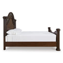  Signature Design by Ashley Lavinton B764B10 California King Poster Bed IMAGE 3