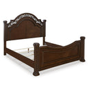  Signature Design by Ashley Lavinton B764B10 California King Poster Bed IMAGE 4