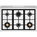  Bertazzoni 36-inch Freestanding Dual Fuel Range HER366BCFEPXT IMAGE 3