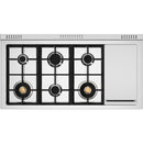  Bertazzoni 48-inch Freestanding Gas Range HER486BTFGMNET IMAGE 3