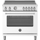  Bertazzoni 36-inch Freestanding Induction Range MAS365INMBIV IMAGE 1