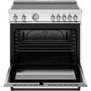  Bertazzoni 36-inch Freestanding Induction Range MAS365INMBIV IMAGE 2