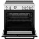  Bertazzoni 36-inch Freestanding Induction Range MAS365INMXV IMAGE 2