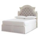  Signature Design by Ashley Realyn B743-87 Full Upholstered Panel Headboard IMAGE 2