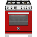  Bertazzoni 30-inch Freestanding Dual Fuel Range PRO304BFEPROT IMAGE 1