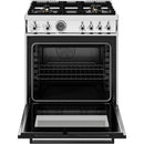  Bertazzoni 30-inch Freestanding Dual Fuel Range PRO304BFEPXT IMAGE 2
