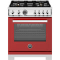  Bertazzoni 30-inch Freestanding Gas Range PRO304BFGMROT IMAGE 1