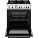  Bertazzoni 30-inch Freestanding Gas Range PRO305GASXV IMAGE 2