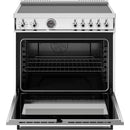  Bertazzoni 36-inch Freestanding Induction Range PRO365ICFEPBIT IMAGE 2