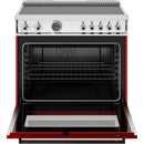  Bertazzoni 36-inch Freestanding Induction Range PRO365ICFEPROT IMAGE 2