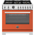  Bertazzoni 36-inch Freestanding Gas Range PRO366BCFGMART IMAGE 1