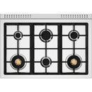  Bertazzoni 36-inch Freestanding Gas Range PRO366BCFGMROT IMAGE 3