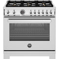  Bertazzoni 36-inch Freestanding Gas Range PRO366BCFGMXT IMAGE 1