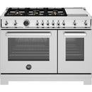  Bertazzoni 48-inch Freestanding Gas Range PRO486BTFGMXTLP IMAGE 1