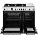  Bertazzoni 48-inch Freestanding Gas Range PRO486BTFGMXTLP IMAGE 2