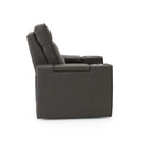  Palliser Ace 41472-1L 2-Seat Curved Power Home Theater Seating - Bali Rainstorm IMAGE 3