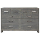  Mako Wood Furniture Delta 10-Drawer Dresser M-8000-10-60-D IMAGE 1
