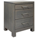  Mako Wood Furniture Delta 3-Drawer Nightstand M-8000-65 IMAGE 2