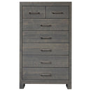  Mako Wood Furniture Delta 7-Drawer Chest M-8000-7-33 IMAGE 1