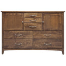  Mako Wood Furniture Saffron 7-Drawer Dresser M-8700-40-7-2D IMAGE 1