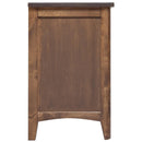  Mako Wood Furniture Saffron 3-Drawer Nightstand M-8700-65-MINI IMAGE 3